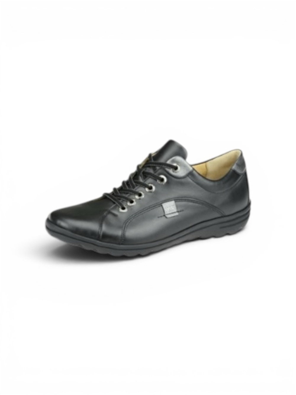 Hartjes XS Men’s Black Leather Derby Shoes